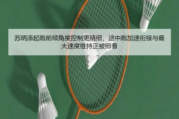 苏炳添起跑前倾角度控制更精细，途中跑加速衔接与最大速度维持正被细看